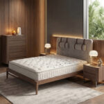 Гибридный матрас из натурального латекса с независимыми карманными пружинами 7 зон 160x200