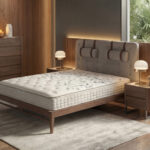 Hybrid mattress with natural latex and independent 7-zone pocket springs 160x200