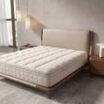 Matelas hybride en latex naturel avec mini ressorts ensachés Cooltex 180x200