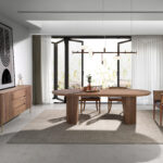 Tischleuchte aus goldenem Stahl und weißem Glas