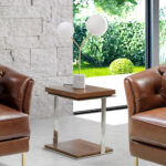 Lampe de table en marbre calacatta, acier doré et verre blanc