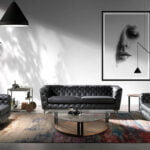 Sofa Trend Angel Cerdá FL1838-NEGRO