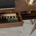 Walnut wood sideboard