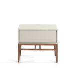 Niebla and Walnut wood nightstand