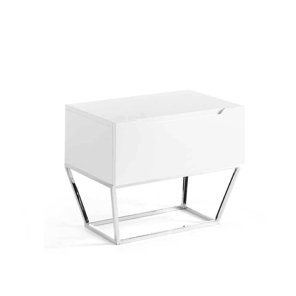 Bedside table made of lacquered MDF Bedside table made of lacquered MDF