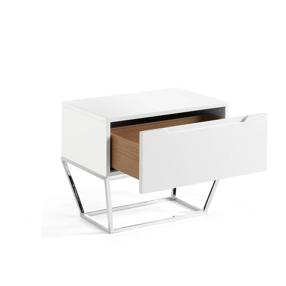 Bedside table made of lacquered MDF Bedside table made of lacquered MDF