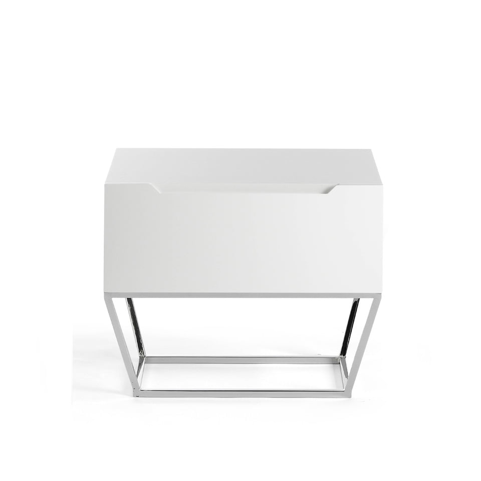 Bedside table made of lacquered MDF Bedside table made of lacquered MDF