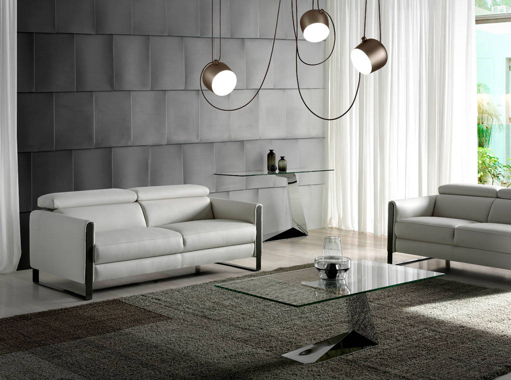 Stainless steel coffee table with tempered glass top Stainless steel coffee table with tempered glass top
