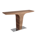 Consola de madera Nogal