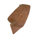 Письменный стол из светлого ореха