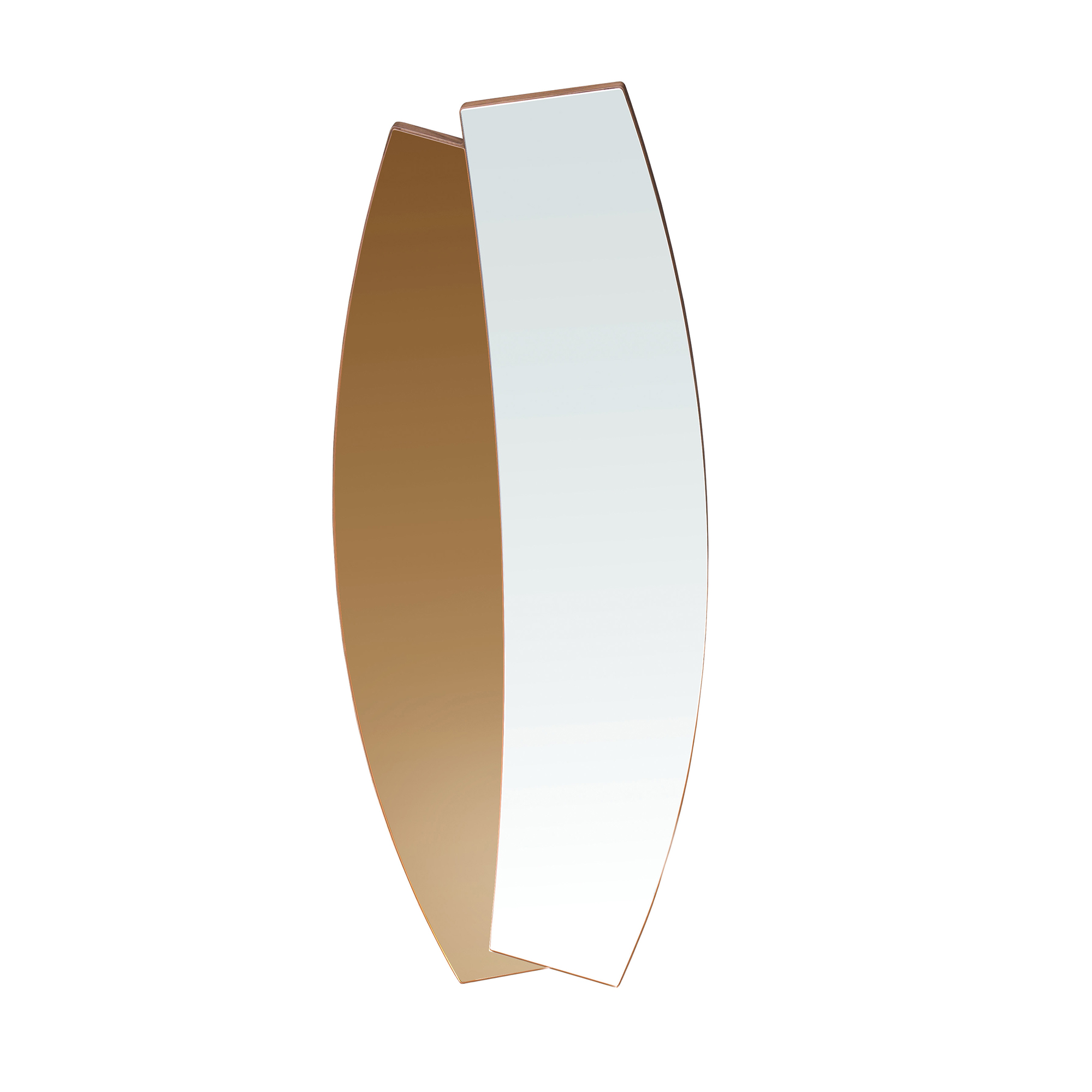 Organic walnut wall mirror Organic walnut wall mirror