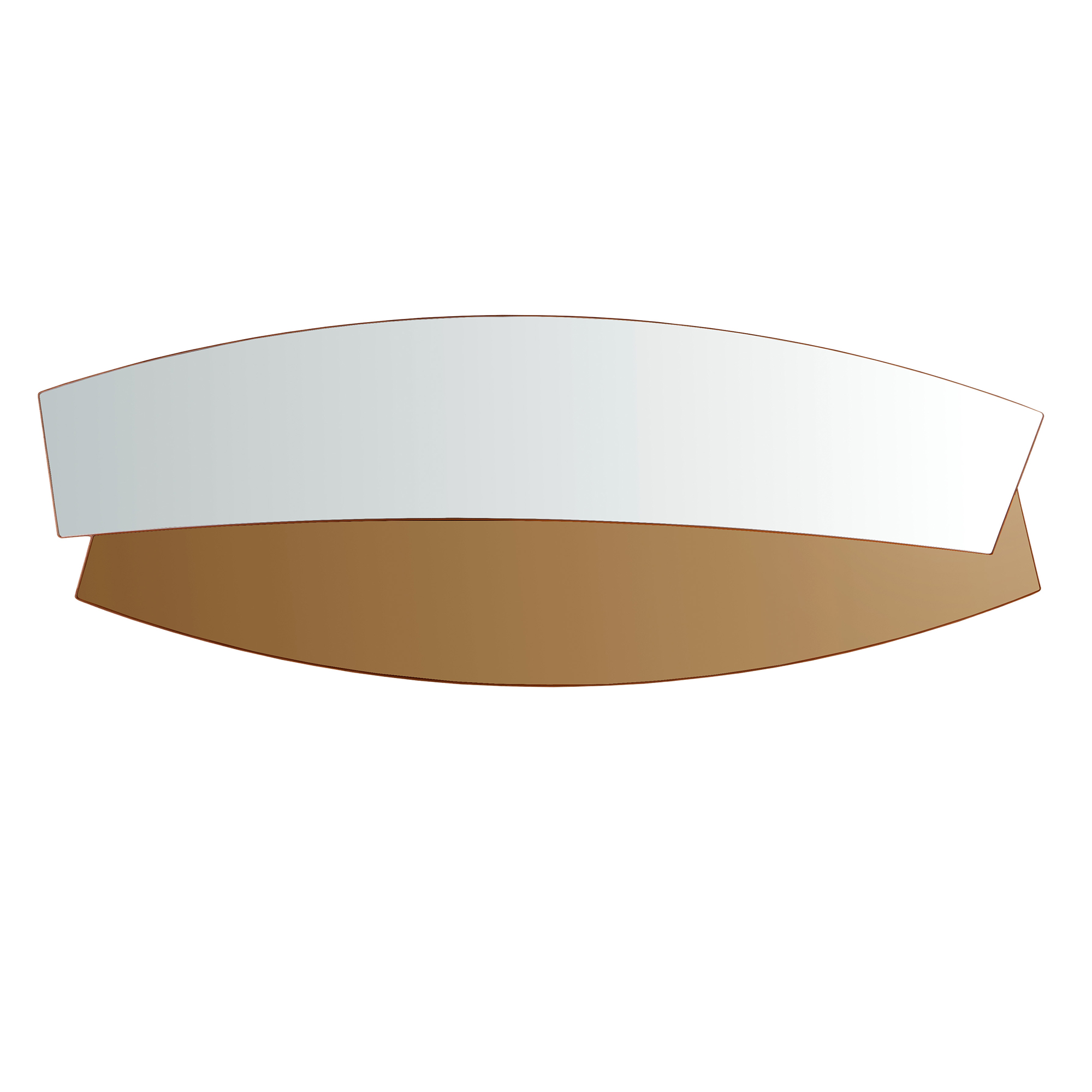 Organic walnut wall mirror Organic walnut wall mirror
