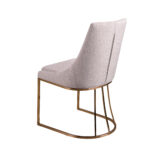 Grey fabric chair