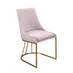 Grey fabric chair