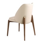 Silla polipiel crema