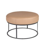 Banqueta piel marrón