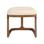 Banqueta polipiel arena