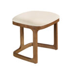 Banqueta polipiel arena