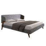 Cama tela color gris
