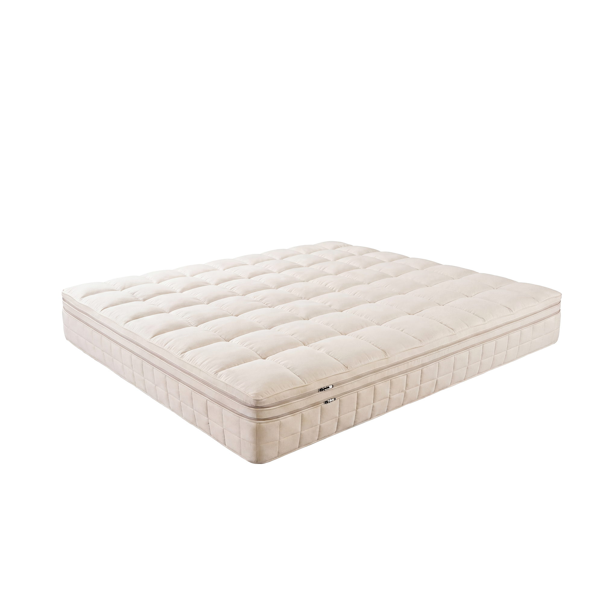 Matelas hybride en latex naturel avec mini ressorts ensachés Cooltex 160x200 Matelas hybride en latex naturel avec mini ressorts ensachés Cooltex 160x200
