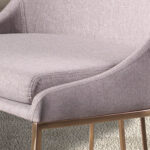 Grey fabric chair