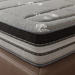 Hybrid mattress with natural latex and independent pocket springs 180x200
