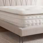 Hybrid mattress with natural latex, mini springs and 7-zone pocket springs 160x200