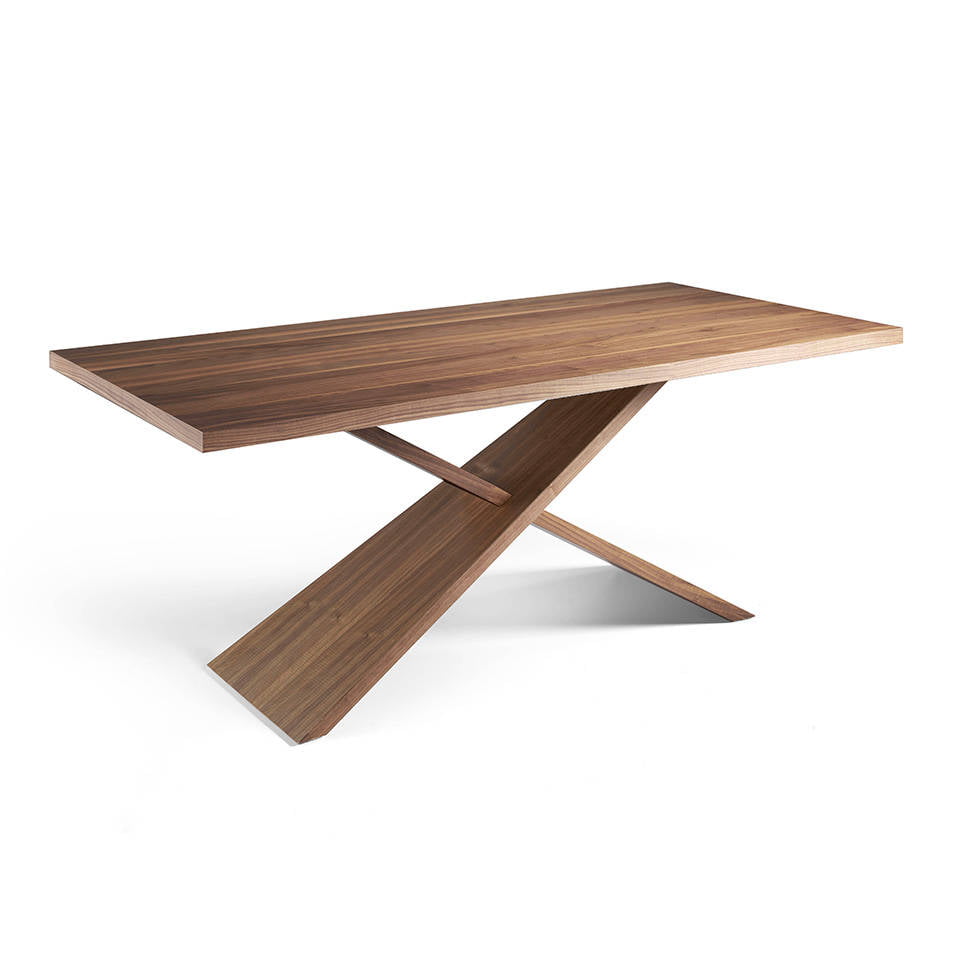 Solid Walnut wood dining table. Solid Walnut wood dining table.