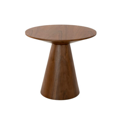 (Español) Mesa rincón redonda nogal corner table - Angel Cerda