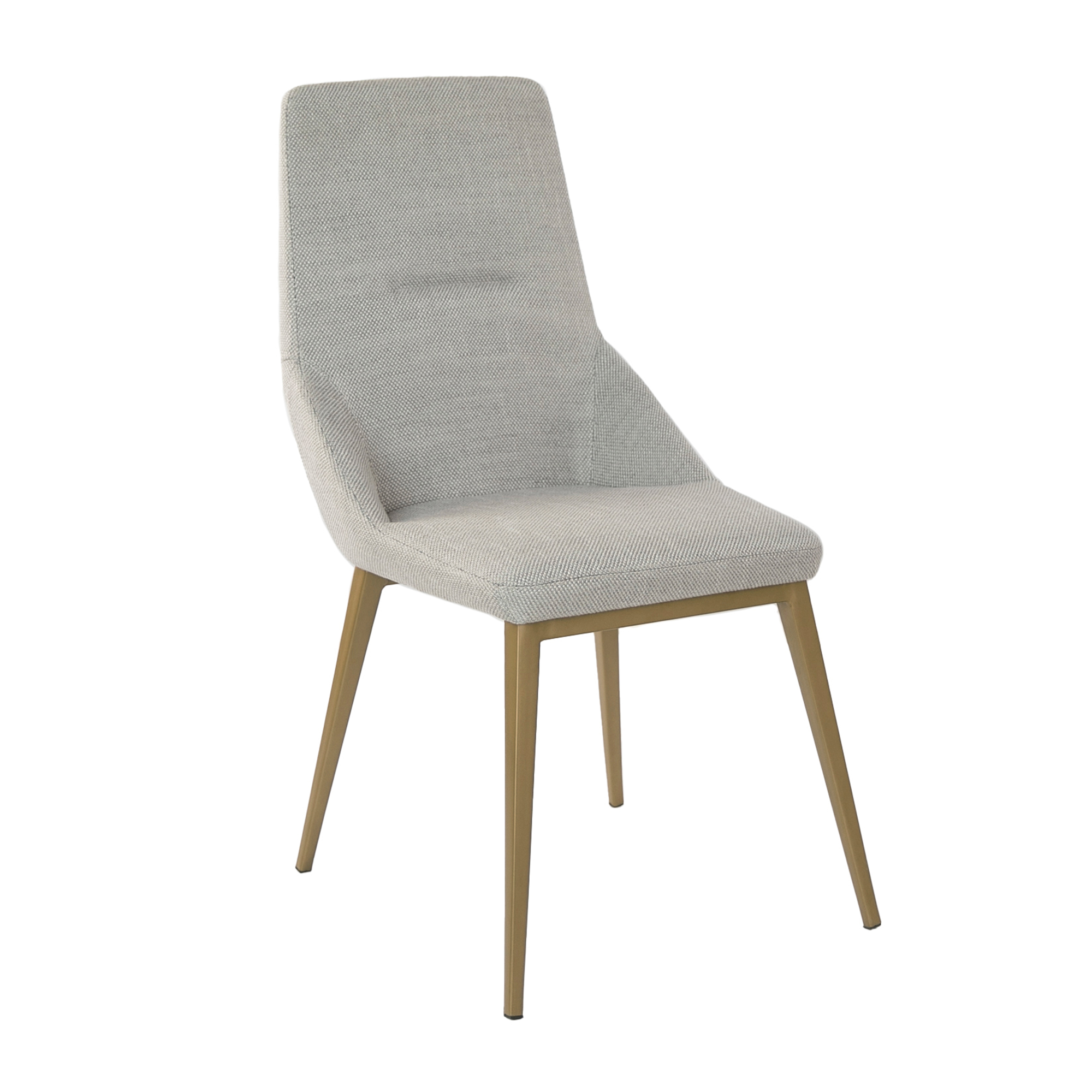 Light grey fabric chair