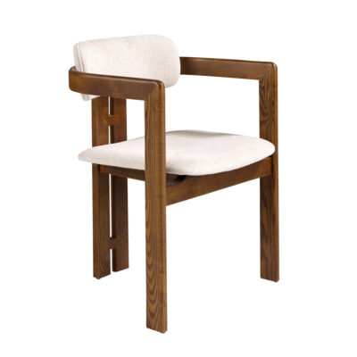 (Español) Silla tela blanco roto chair - Angel Cerdá