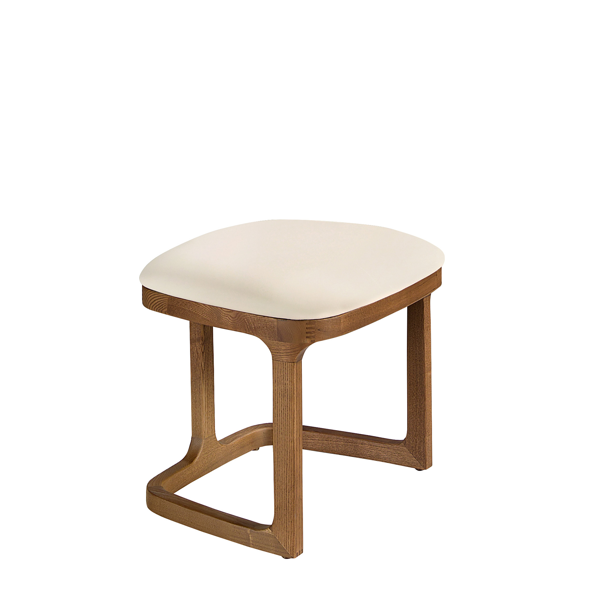 Banqueta polipiel arena