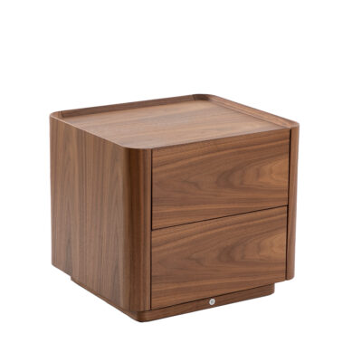 (Español) Mesita de noche nogal con iluminación bedside table - Angel Cerdá