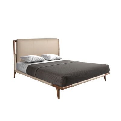 (Español) Cama polipiel color visón bed - Angel Cerdá