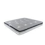 Hybrid mattress with natural latex and independent pocket springs 180x200