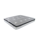 Гибридный матрас из натурального латекса с независимыми карманными пружинами 160x200