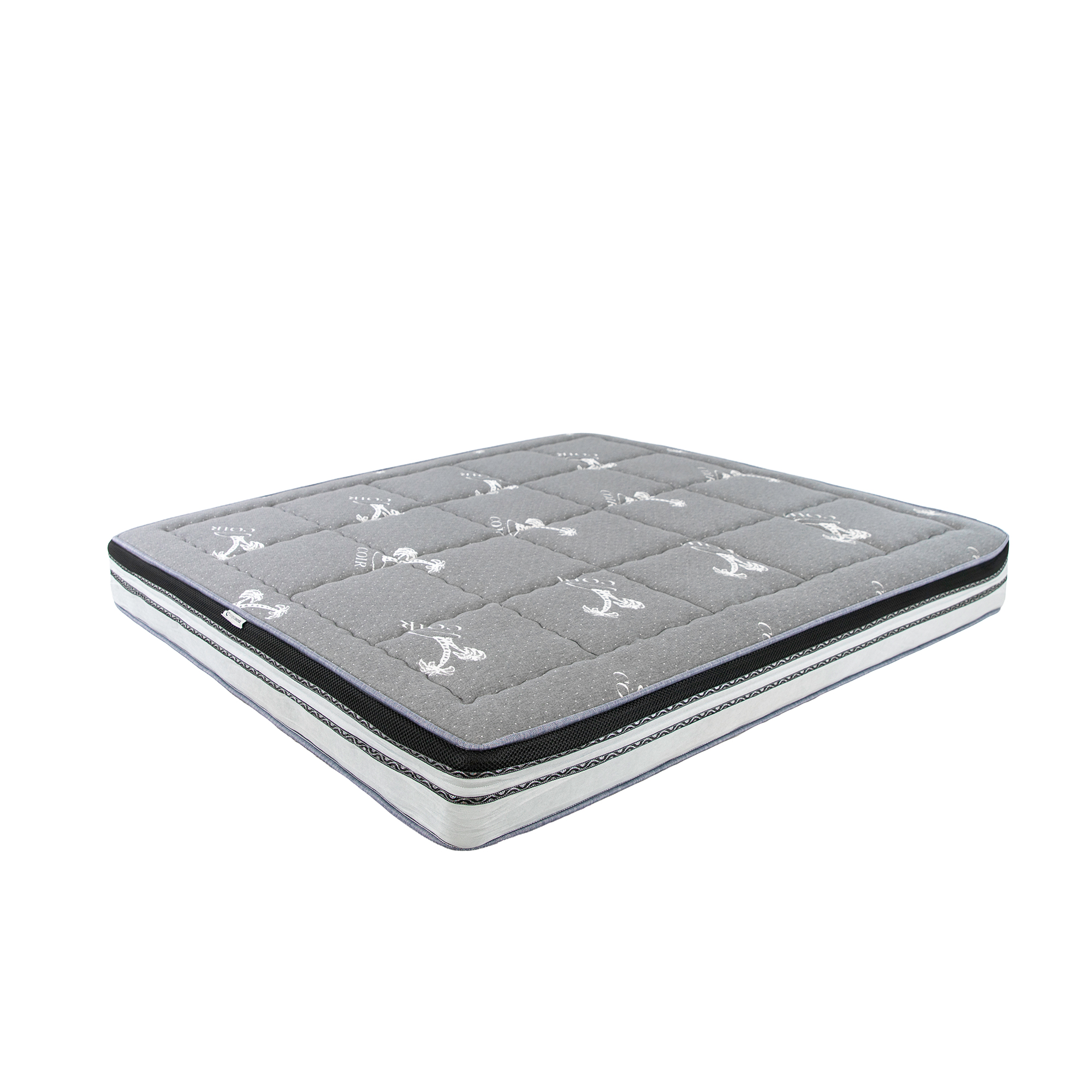 Гибридный матрас из натурального латекса с независимыми карманными пружинами 160x200