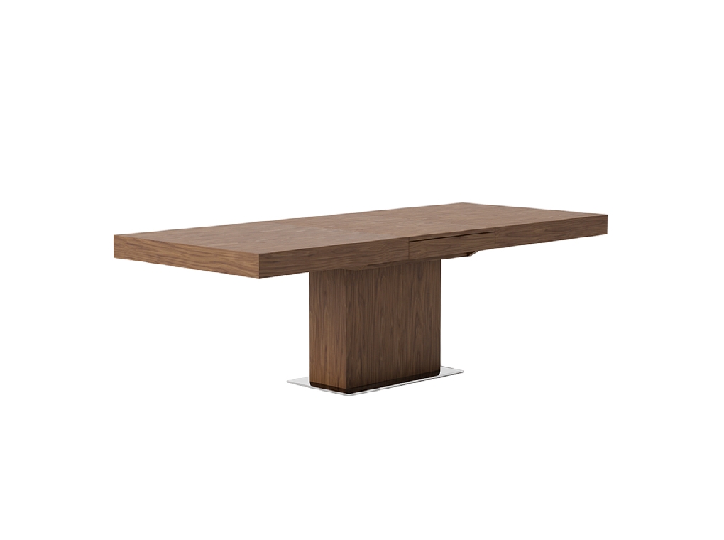 Rectangular Walnut wood dining table