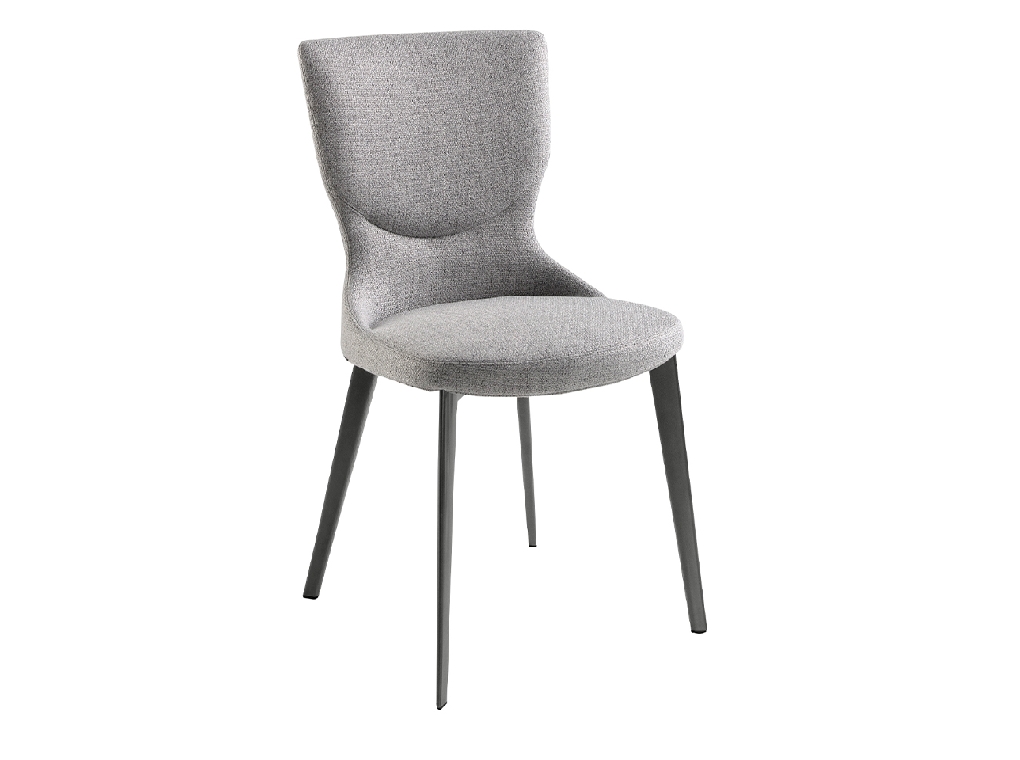 Grey fabric chair