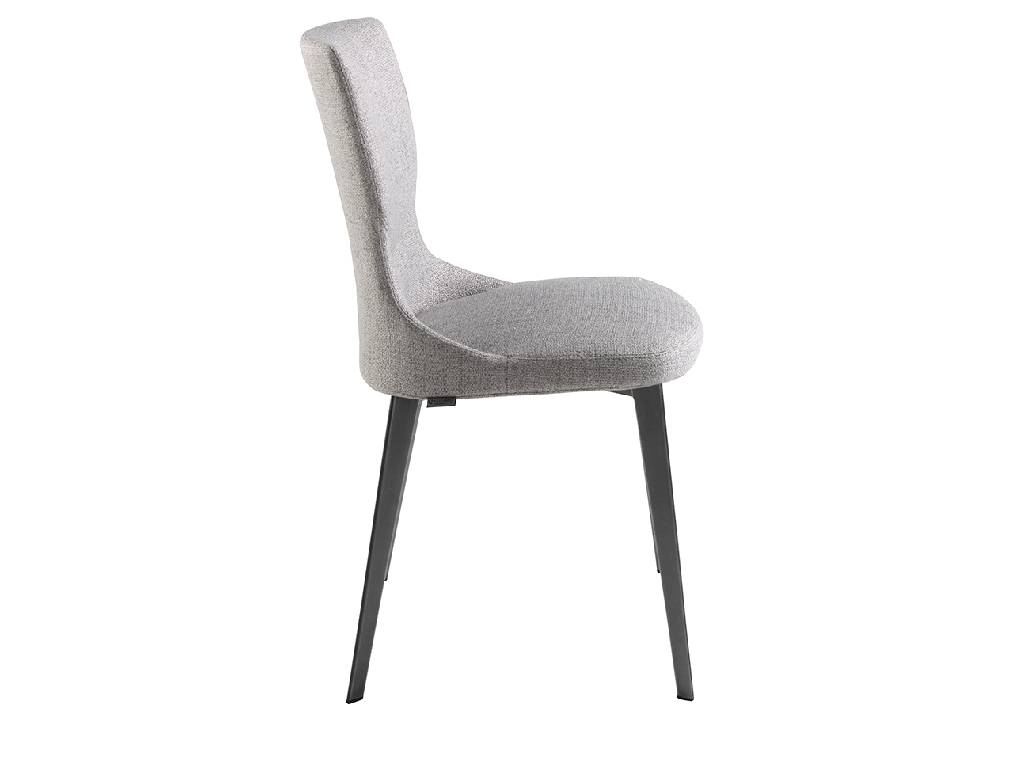 Grey fabric chair