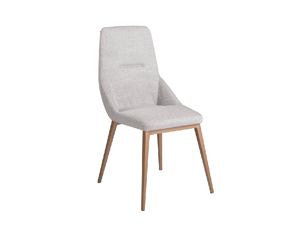 Light grey fabric chair