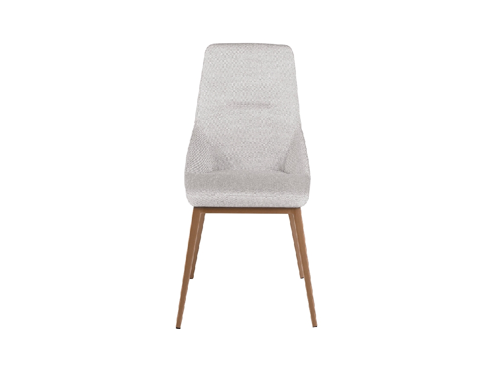 Light grey fabric chair