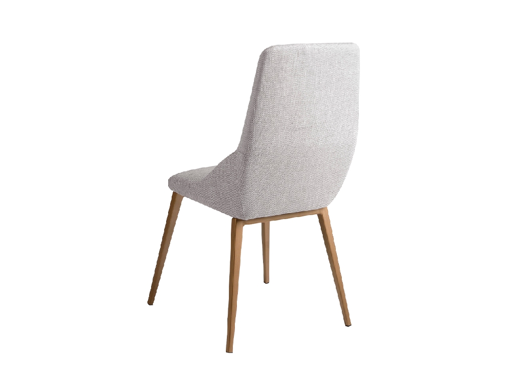 Light grey fabric chair