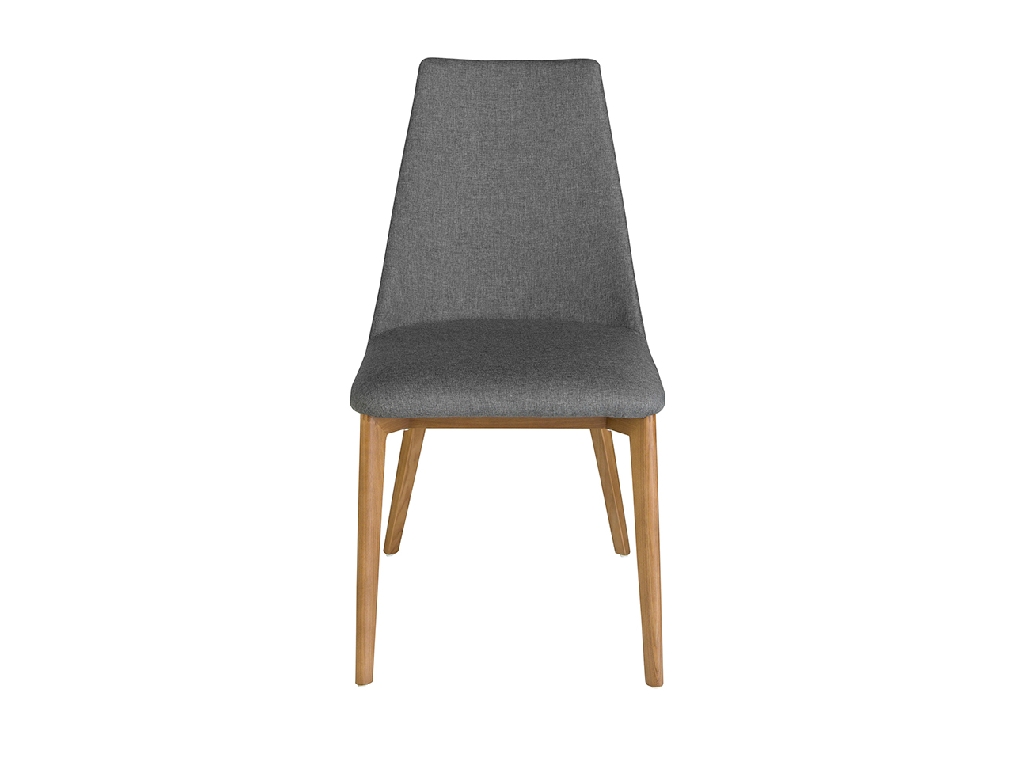 Dark grey fabric chair