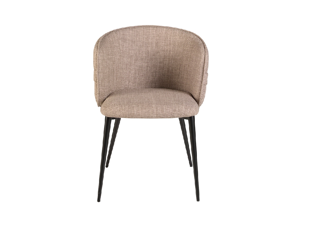 Brown fabric chair