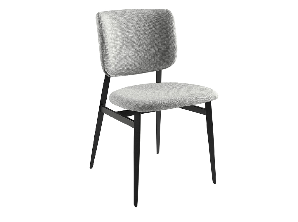 Light grey fabric chair