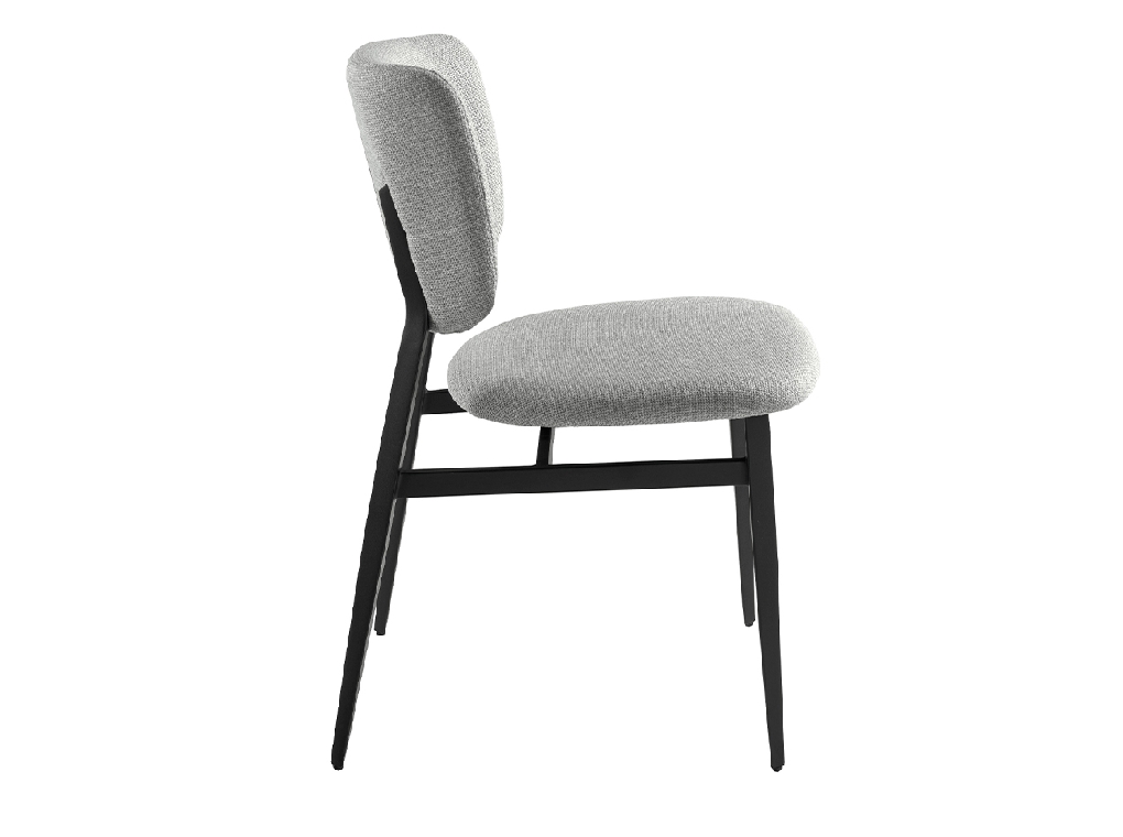 Light grey fabric chair