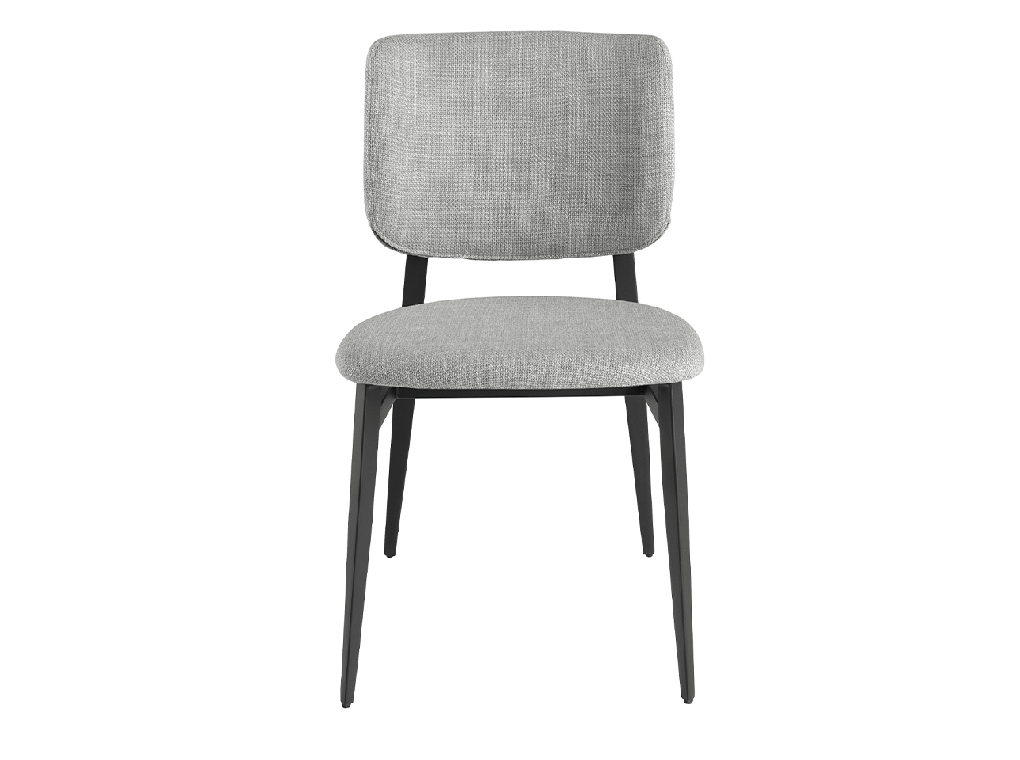 Light grey fabric chair