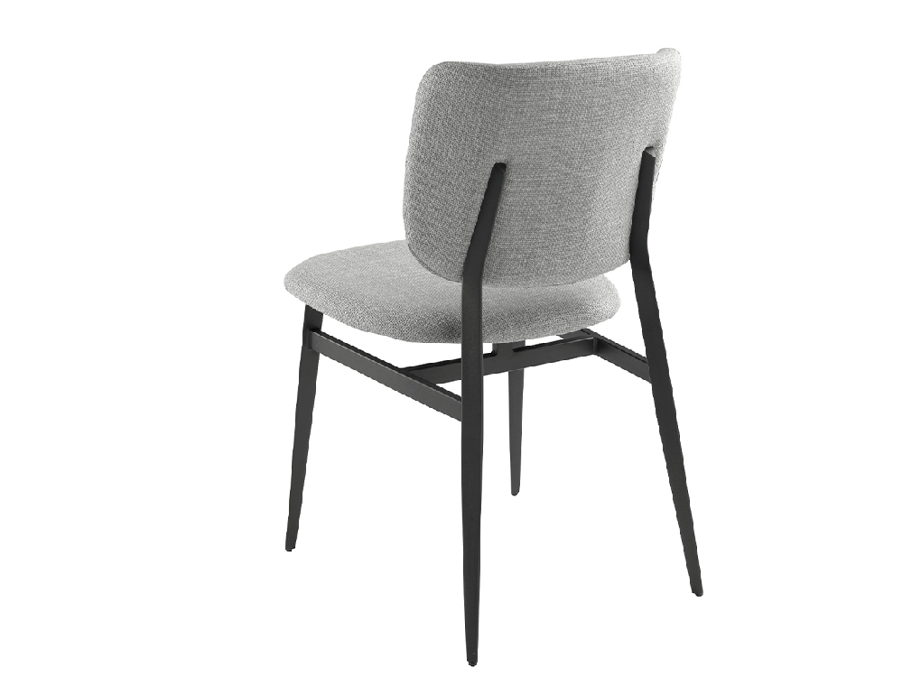 Light grey fabric chair