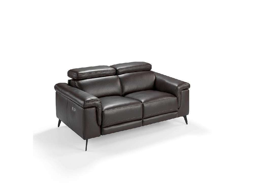 2 seater upholstered leather sofa with relax mechanisms 2 seater upholstered leather sofa with relax mechanisms